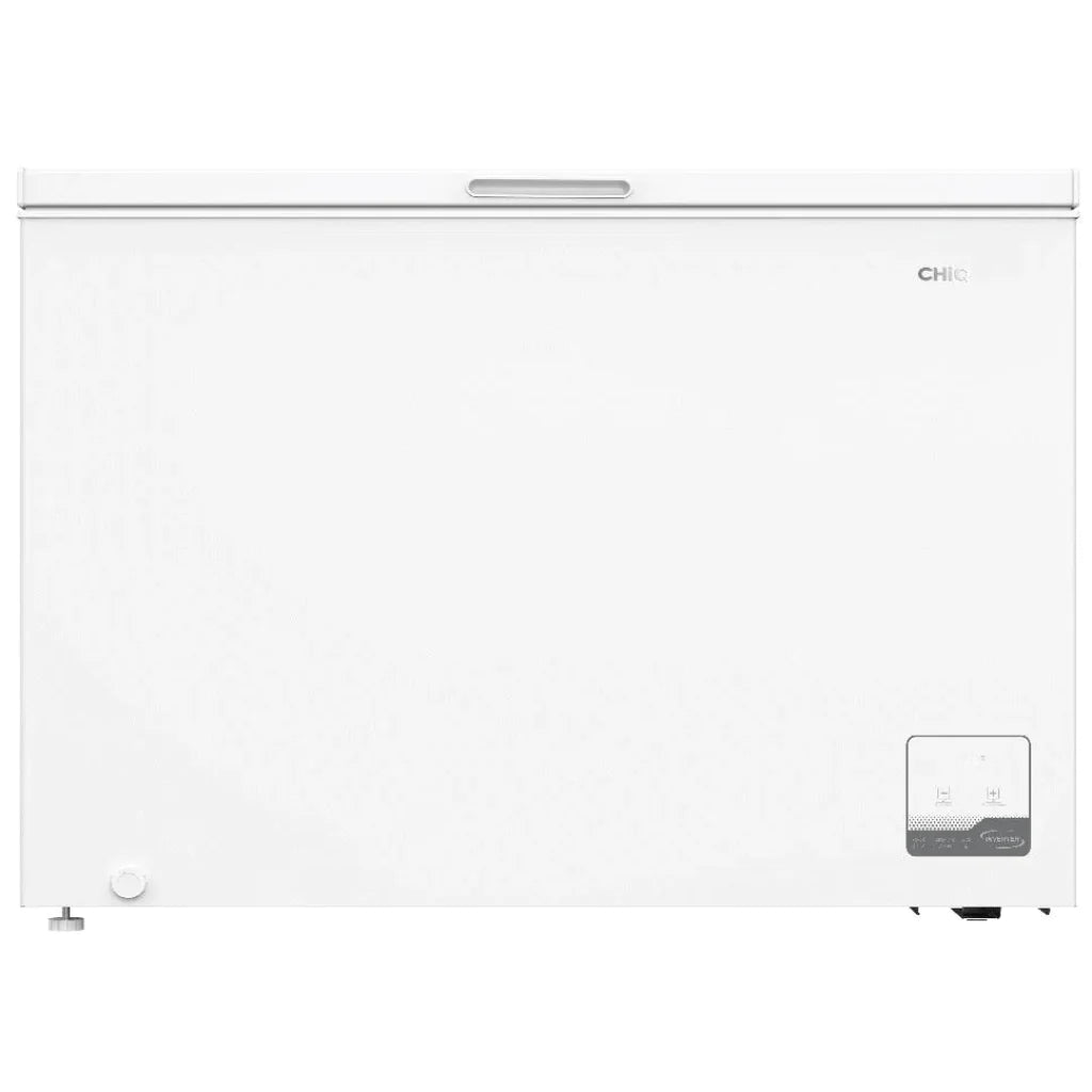 Brand New CHiQ CCF299WE 299L Hybrid Chest Freezer - Energy Efficient, Ultra Quiet, 5-Year Warranty - Perfect for Home, Garage, or Basement Storage of Frozen Foods, Meat, and Ice Cream