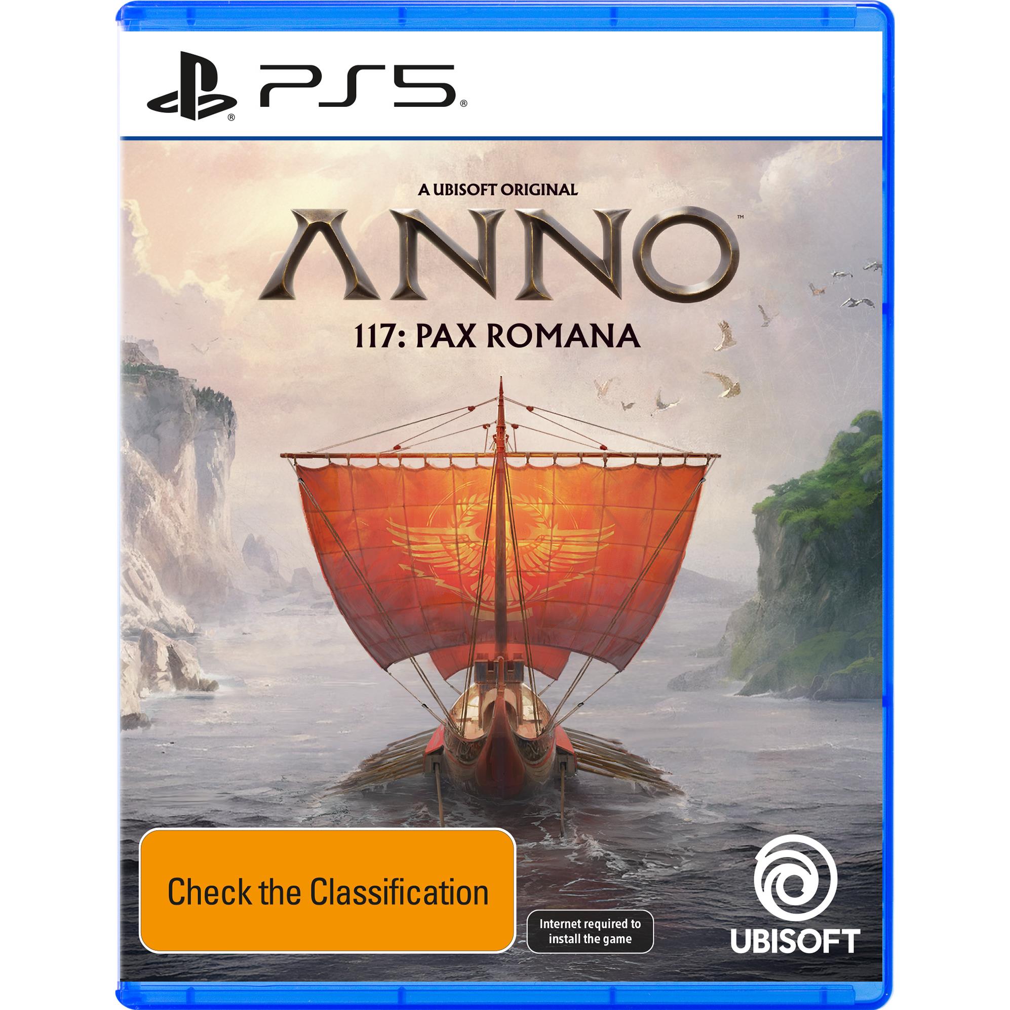 Anno 117: Pax Romana - Historical Strategy Game Set in Roman Empire Era | Build Cities, Manage Resources & Conquer Territories | Perfect for PC Gamers & History Enthusiasts