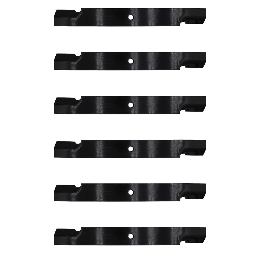 RAParts 6PK Premium Lawn Mower Blades - Compatible with Bobcat 112111-03, 112243-03, 42180B, 72039B - Durable Replacement Blades for Professional Lawn Care & Landscaping