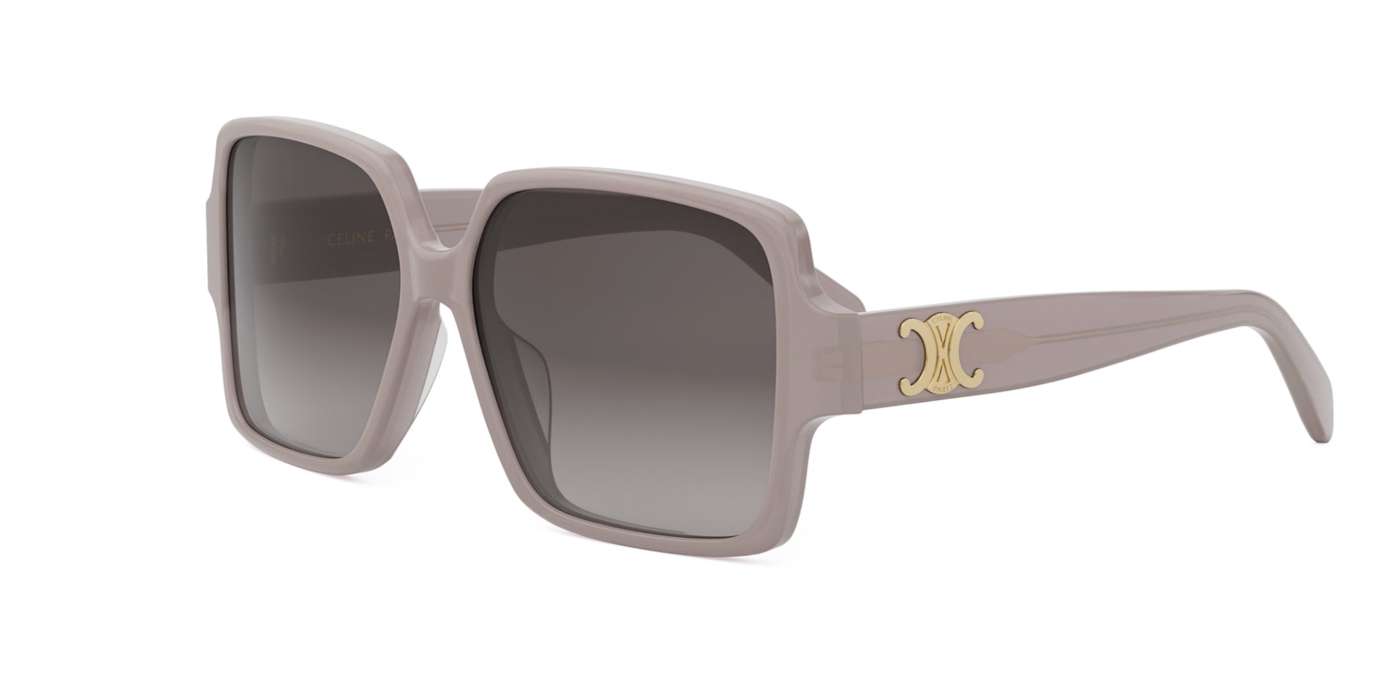 Shiny Opaline Pink/Brown Gradient
