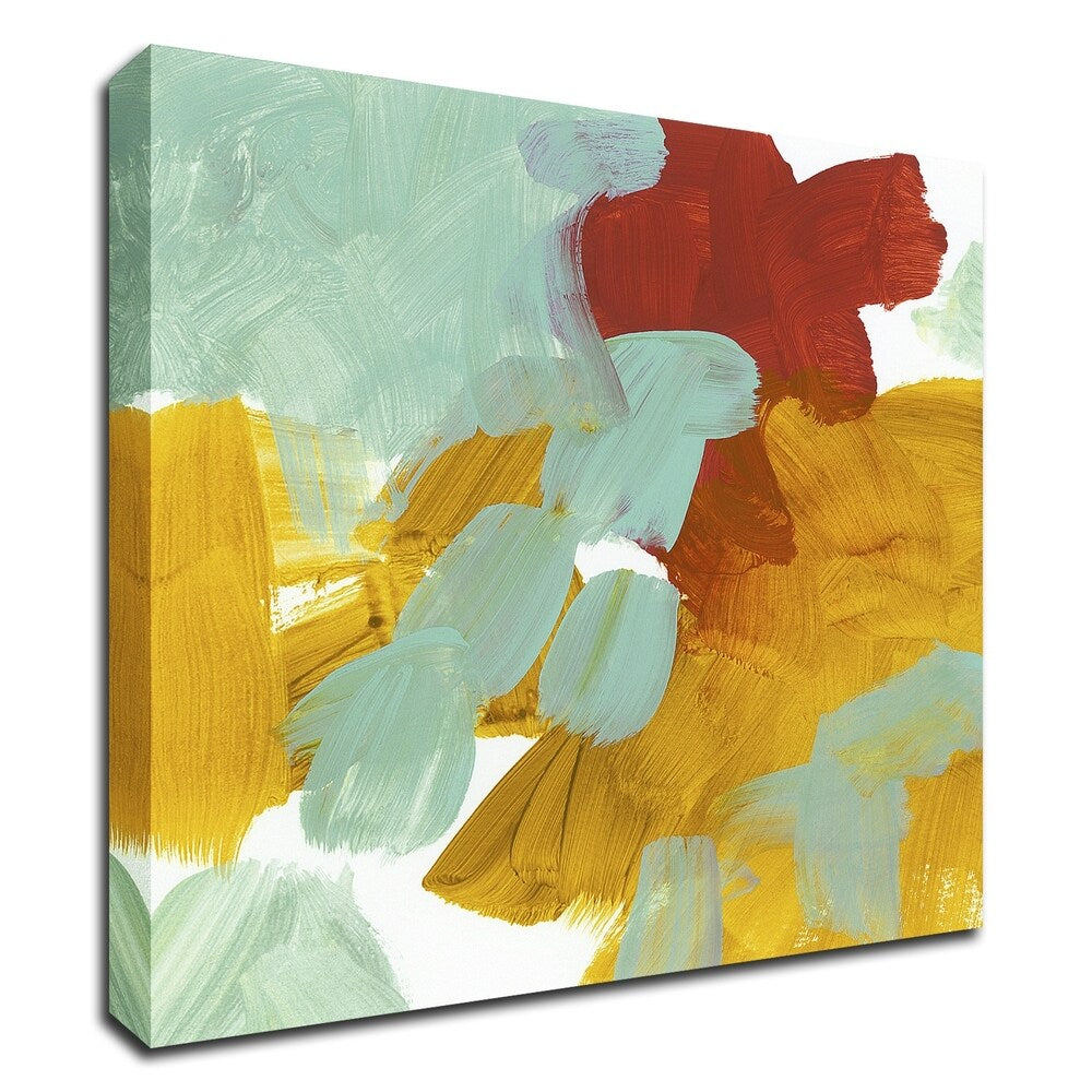 Alla Prima 1 by Iris Lehnhardt - Premium Canvas Art Print Ready to Hang - Perfect for Living Room, Bedroom & Office Wall Decor