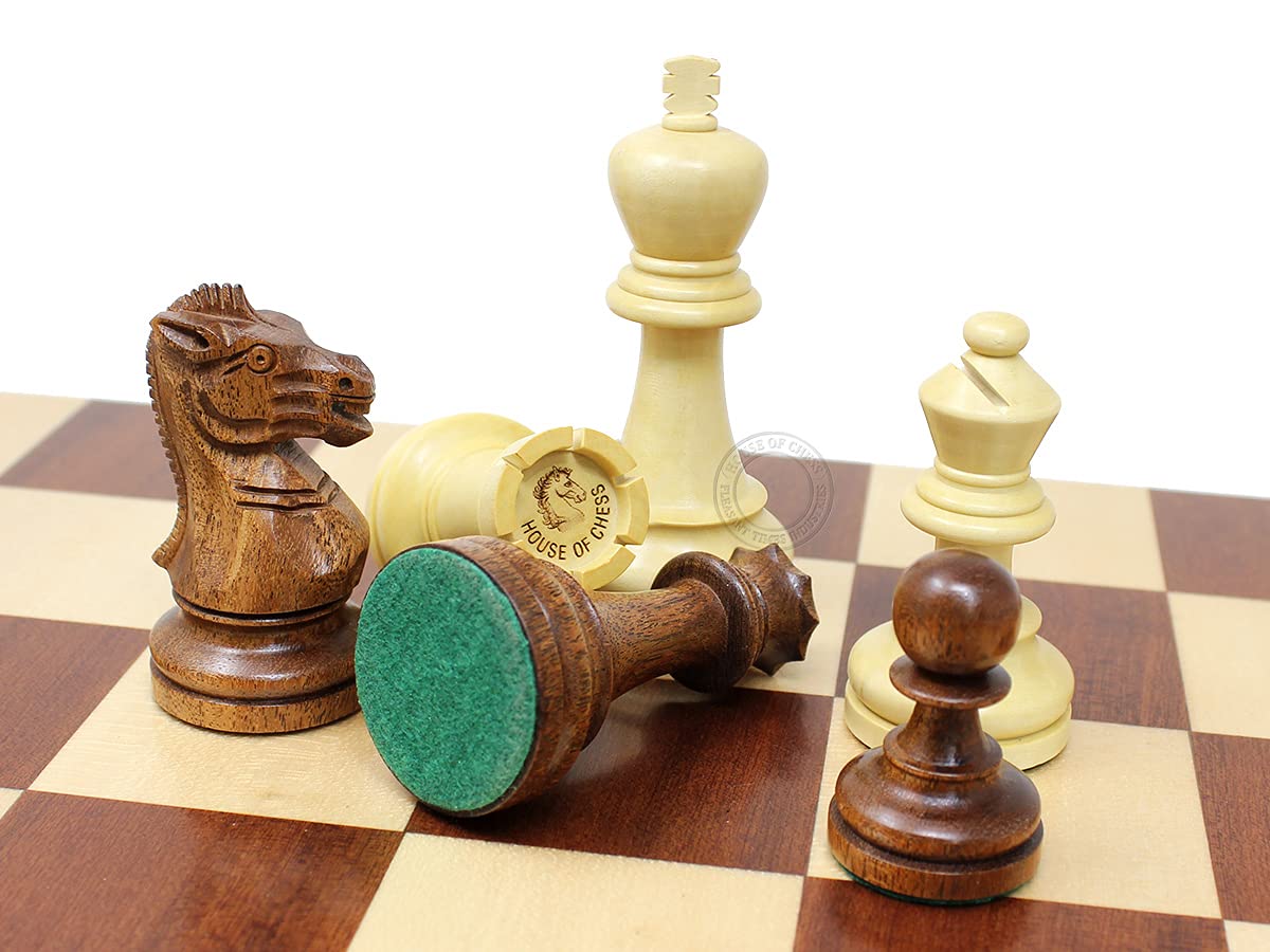 Premium Staunton Tournament Chess Set - 3.75