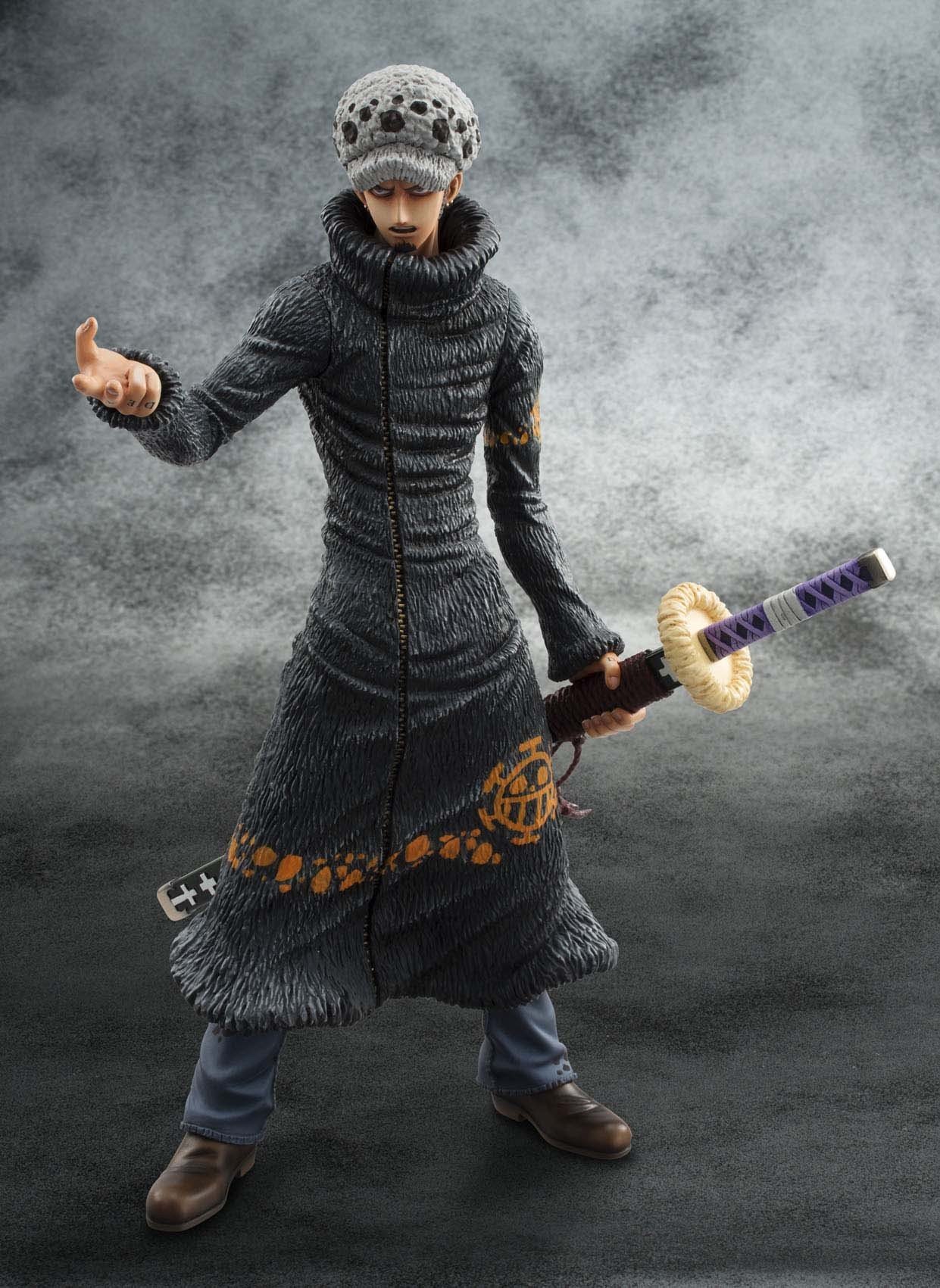 Megahouse One Piece Trafalgar Law EX Model PVC Figure - Anime Collectible for Display & Decoration | Perfect for Manga Fans, Office Desk & Home Decor