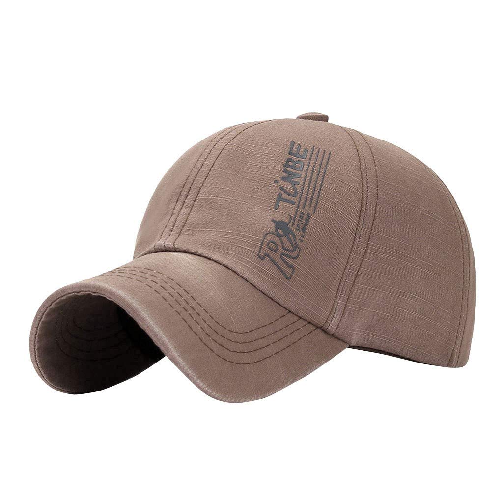 Unisex Biker Racing Trucker Hat - Cotton Motorcycle Baseball Cap for Men & Women - Adjustable One Size Fits Most - Brown - Perfect for Motorcycle Riding, Outdoor Sports & Casual Wear
