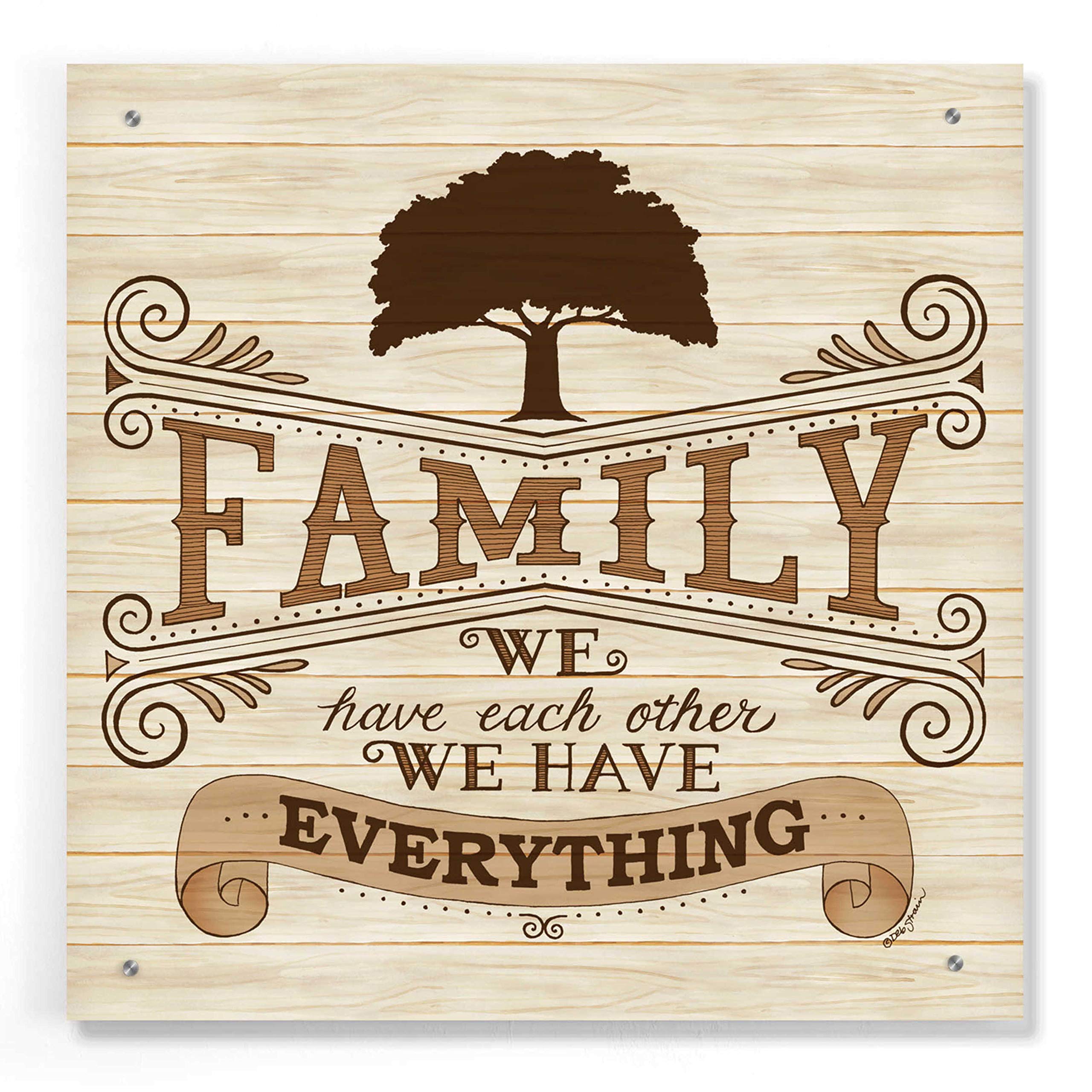 Epic Art 'Family' by Deb Strain - 24