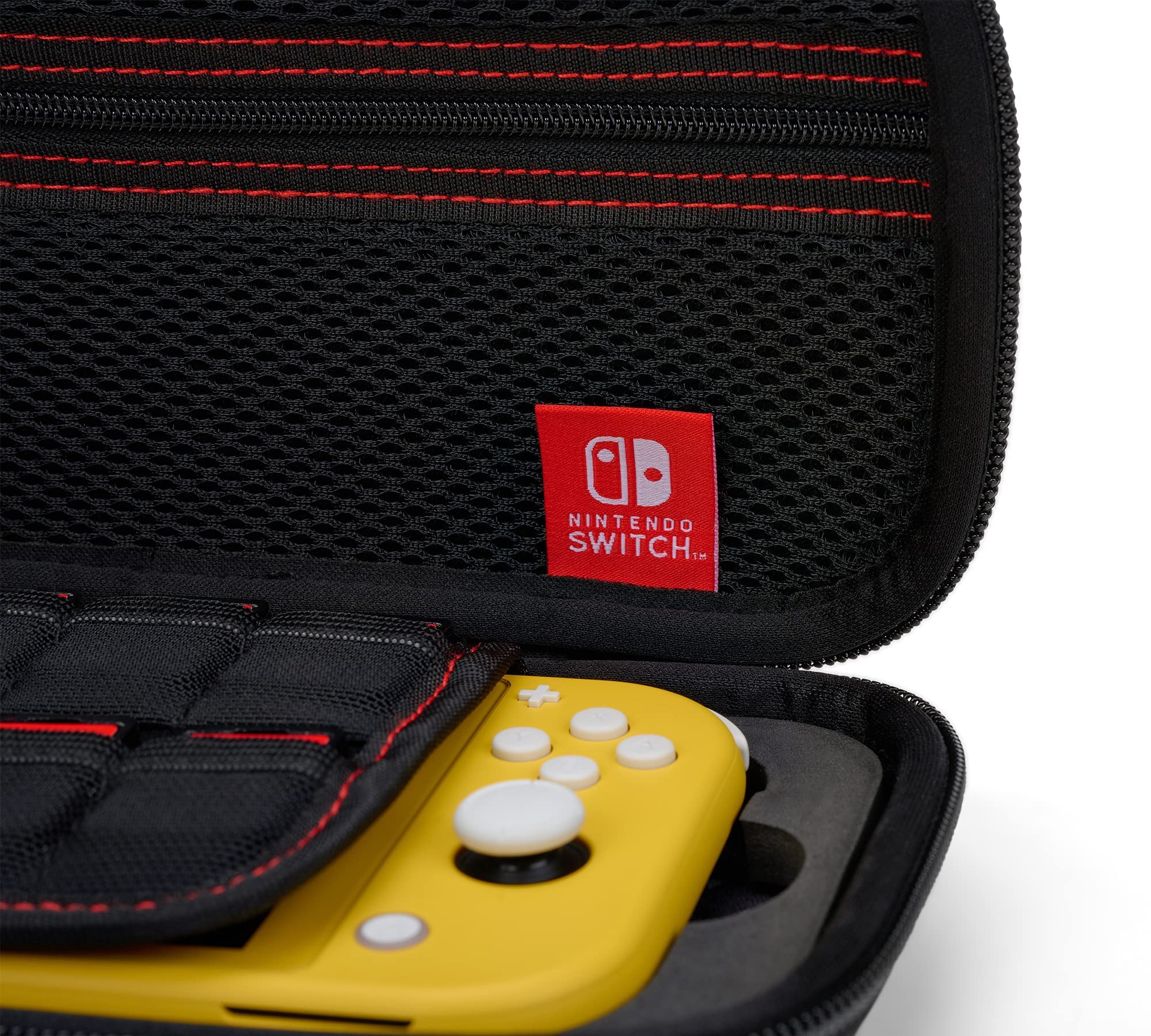 PowerA Protective Case for Nintendo Switch OLED, Switch & Switch Lite - Durable Charcoal Cover for Gaming On-The-Go, Travel & Storage