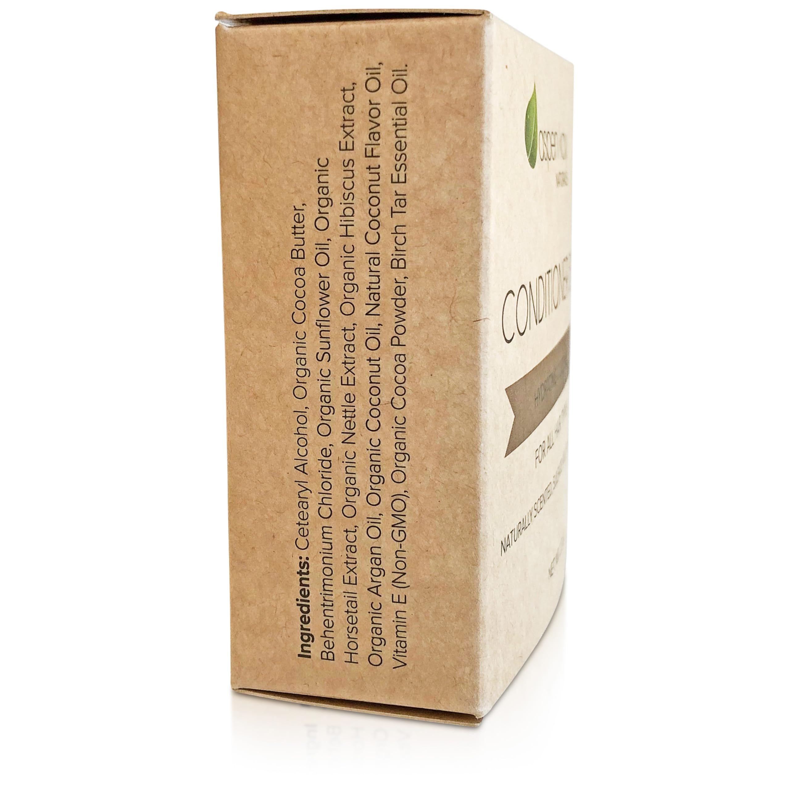 Organic Coconut & Argan Oil Shampoo & Conditioner Bar Set - Deep Moisturizing for Dry Damaged Hair - Hydrating Solid Bar for Curly, Coily & Color Treated Hair - Vegan & Sulfate Free - USA Made - Perfect for Travel, Gym & Eco-Friendly Hair Care