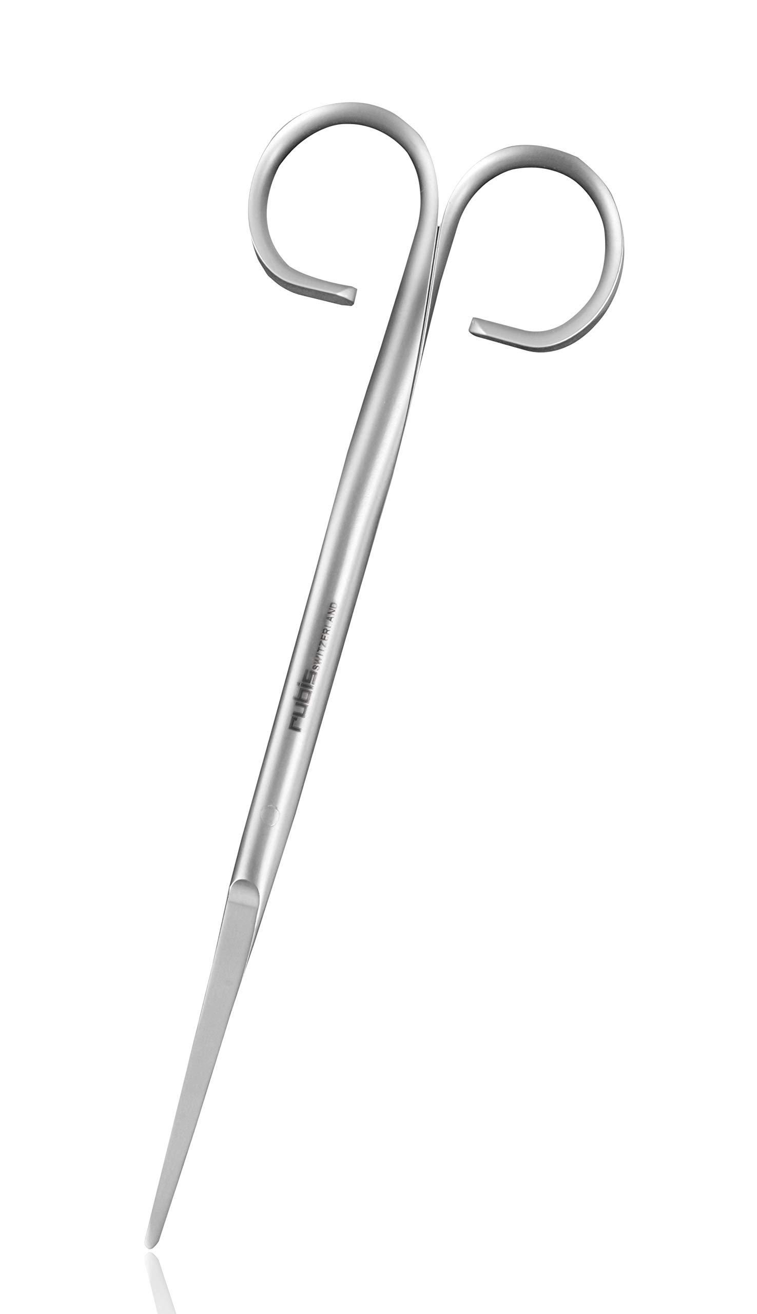Rubis Eyebrow Scissors - Professional Stainless Steel Hair Trimming Scissors for Precise Eyebrow Grooming, Shaping & Styling | Perfect for Salon, Home Use & Travel Makeup Kit