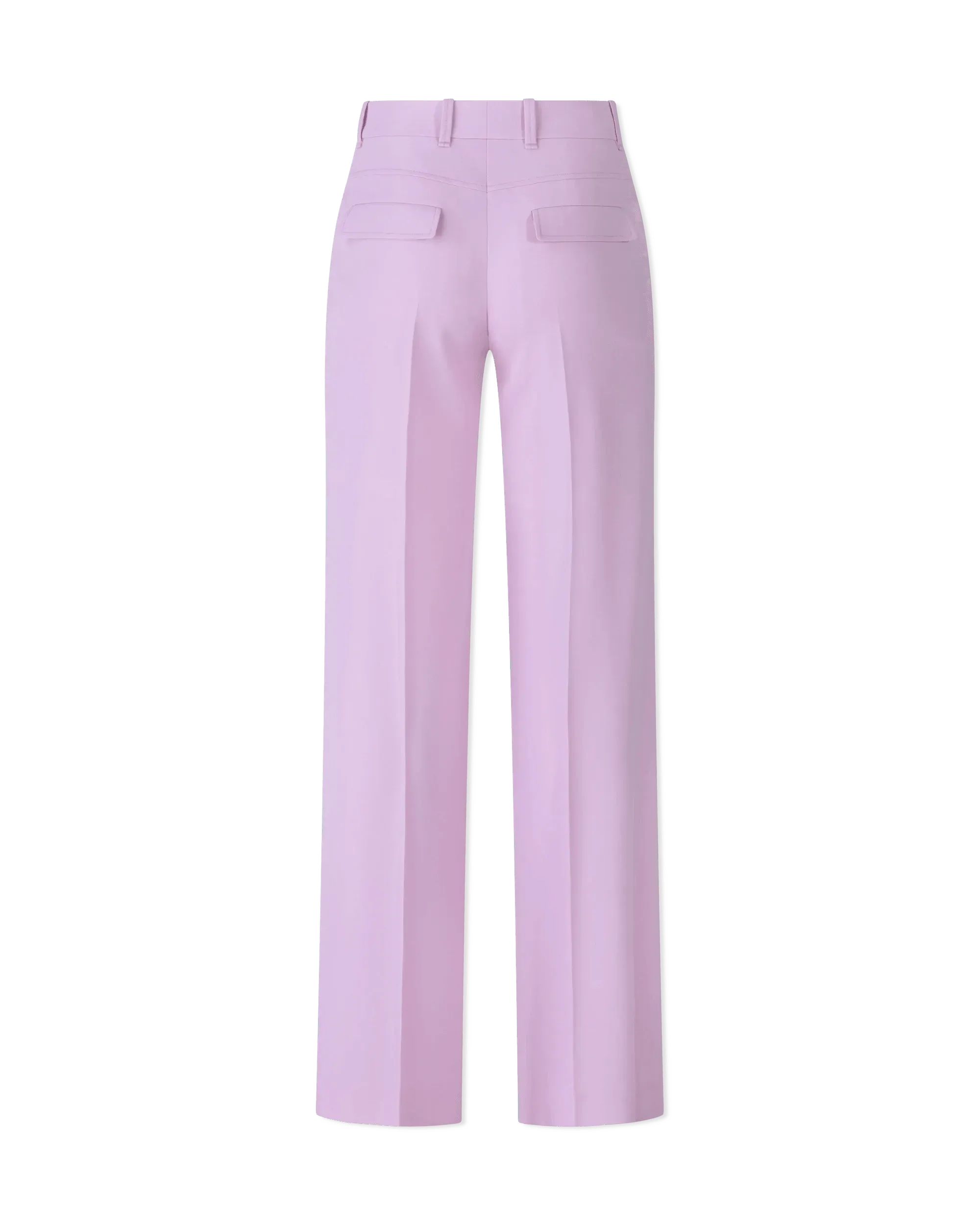 High Waisted Wide Leg Trousers for Women - Comfortable Stretchy Palazzo Pants - Office, Travel & Casual Wear
