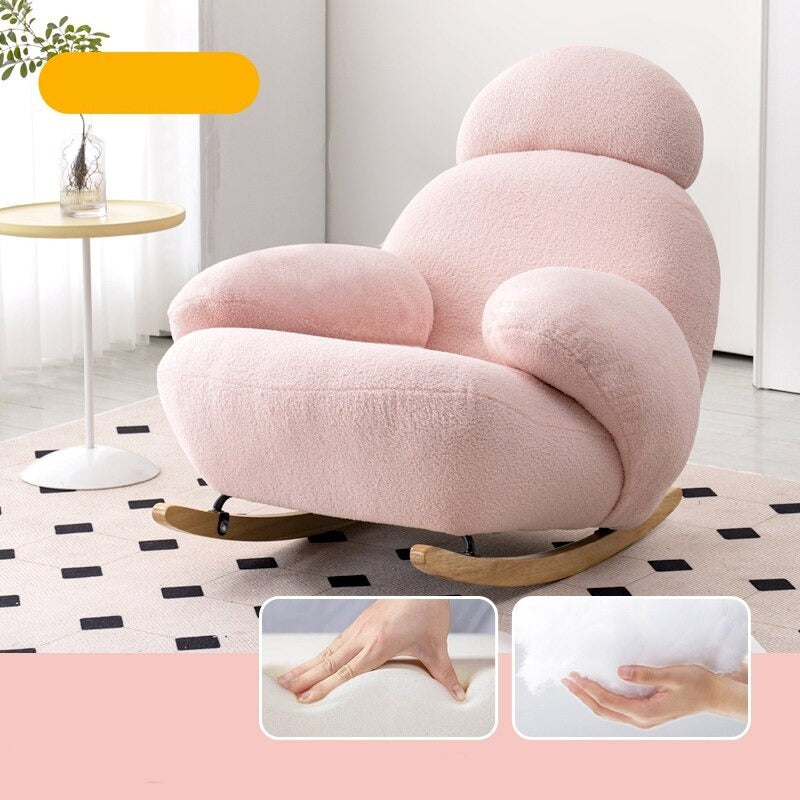 Premium Designer Soft Ultralight Lazy Sofa Chair - Modern Comfort for Living Room, Bedroom & Lounge - Perfect for Relaxing, Reading & Napping
