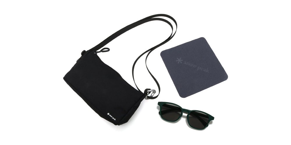 JINS x SnowPeak SG 234 38 - Premium Outdoor Sunglasses for Hiking, Camping & Adventure - UV Protection Polarized Sports Eyewear