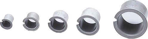 Oiles LFF-0607 Flanged Bushing - 6mm ID 8mm OD 7mm Length PTFE Plastic Multi-layer Bearings with Back Metal - Pack of 15 - Ideal for Industrial Machinery, Automotive Parts, and Heavy-Duty Equipment Applications