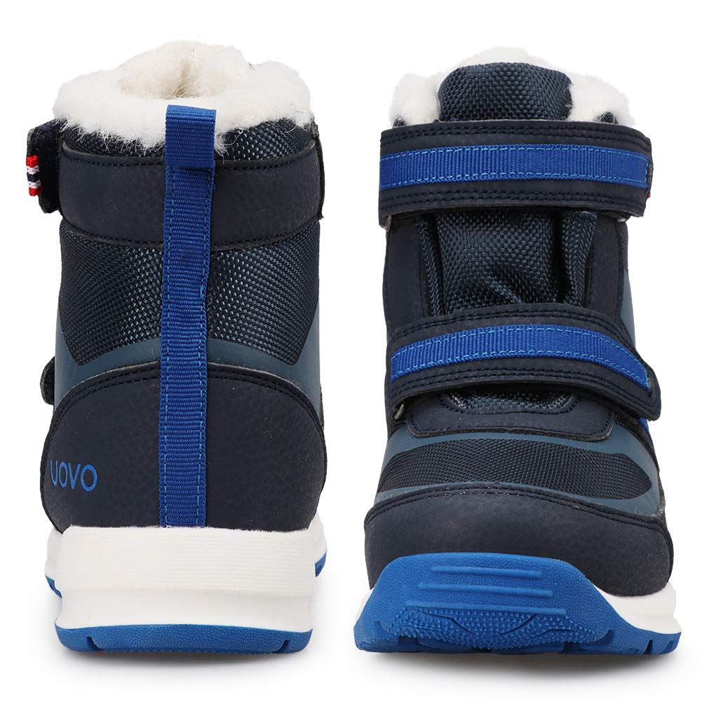 Waterproof Winter Snow Boots for Boys - Warm Fur Lined Slip-Resistant Kids Snow Boots for Toddlers & Little Boys | Outdoor Play, Snowy Adventures & Cold Weather Protection