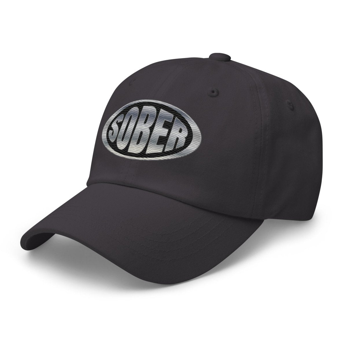 Sober and Shining Embroidered Dad Hat - Adjustable Cotton Baseball Cap for Men & Women - Perfect for Outdoor Activities, Sports, and Casual Wear