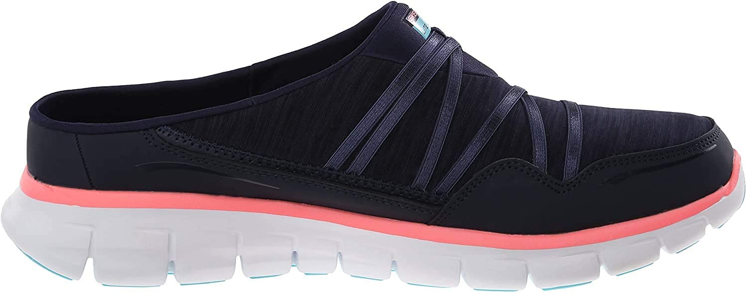 Skechers Sport Women's Air Streamer Slip-On Mule Shoes - Lightweight Comfortable Slip-On Sneakers for Women | Perfect for Walking, Running Errands & Casual Wear
