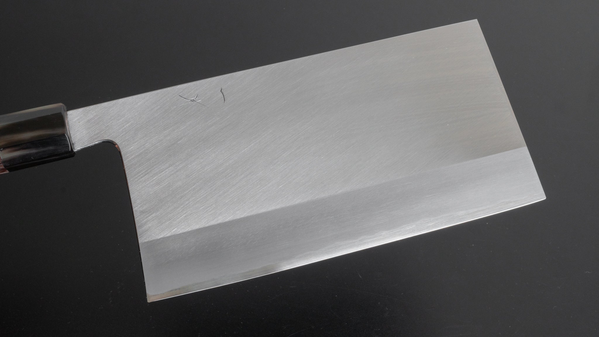 Hitohira Togashi White #1 Stainless Clad Migaki Chinese Cleaver 180mm with Taihei Rosewood Handle - Professional Japanese Chef Knife for Slicing, Dicing & Chopping Vegetables, Meat & Herbs