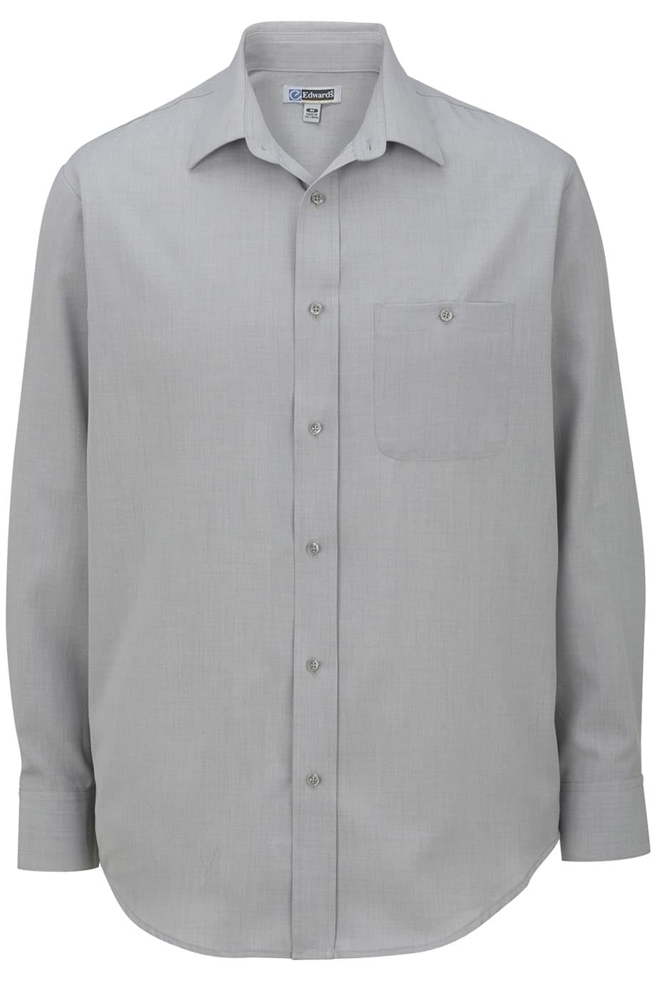 Premium Men's Batiste Dress Shirt - Platinum White Formal Business Shirt for Office, Wedding & Special Occasions