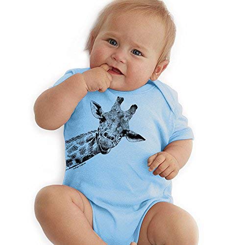 Indigo Legend Unisex Baby Giraffe Bodysuit - Soft Cotton Infant Onesie for Newborns & Toddlers - Perfect for Playtime, Photo Shoots & Everyday Wear