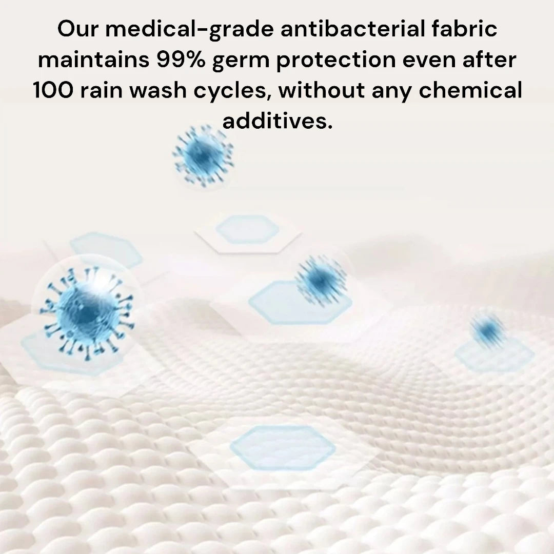 Durable All-Weather Antibacterial Outdoor Curtains - Custom Size for Patio, Deck, and Poolside Privacy - Waterproof & UV Resistant