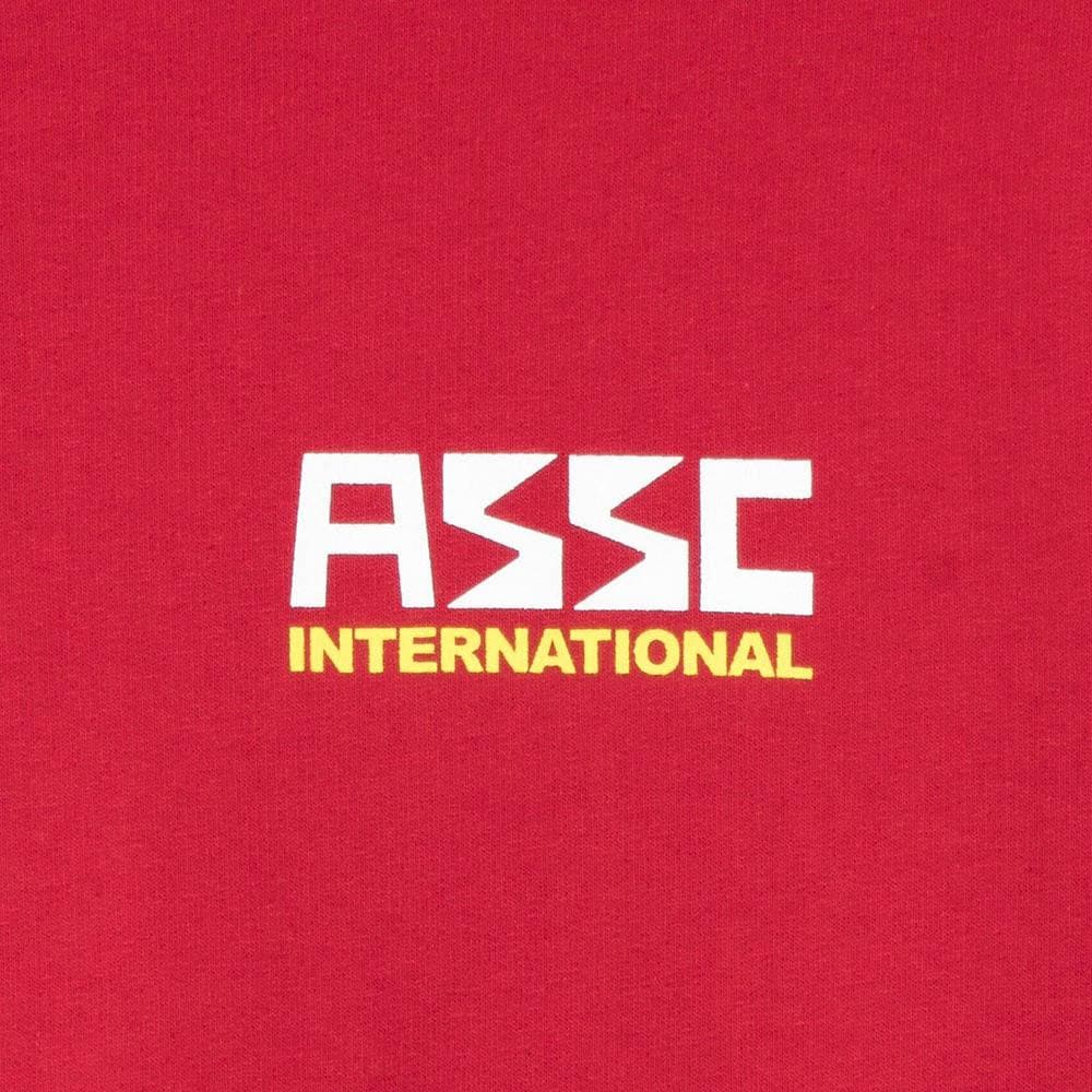 AntiSocialSocialClub 300ZX Red Crewneck Sweatshirt - Streetwear Hoodie for Men & Women - Perfect for Casual Wear, Street Style & Urban Fashion