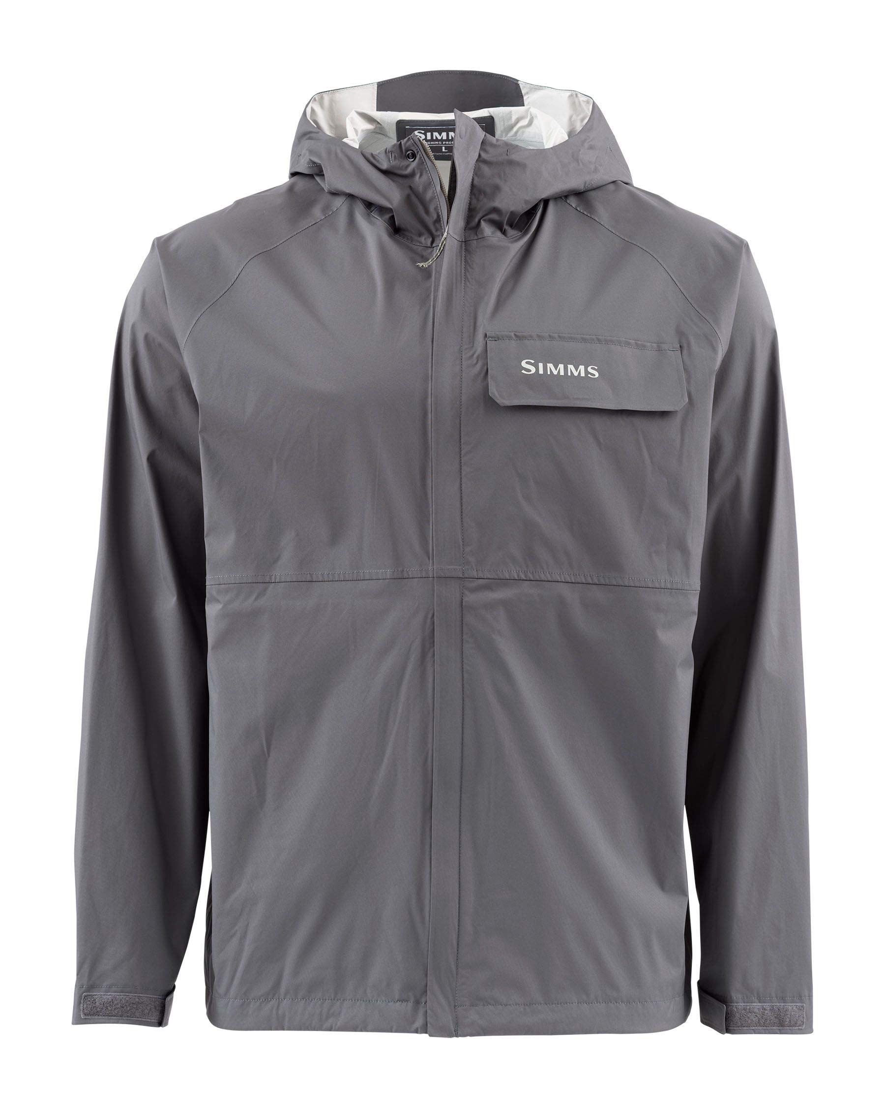 Simms Men’s Waypoints Waterproof Rain Jacket - Lightweight Fishing Raincoat for Outdoor Adventures, Hiking & Camping Gear