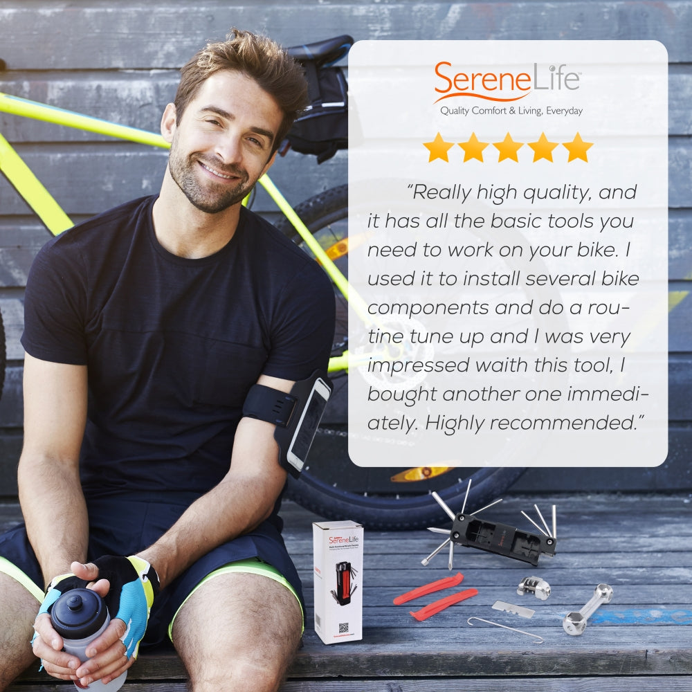 Bicycle Tire Repair Kit - Flat Tire Fix Tools for Road & Mountain Bikes - Essential Cycling Accessories for Emergency Puncture Repairs On The Go