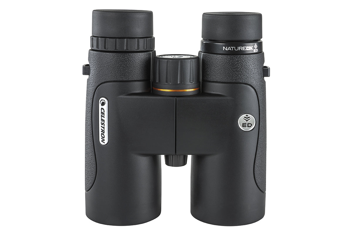 Premium Used Nature DX ED 8x42mm Roof Prism Binoculars - High Definition Optics for Bird Watching, Hunting & Outdoor Adventures
