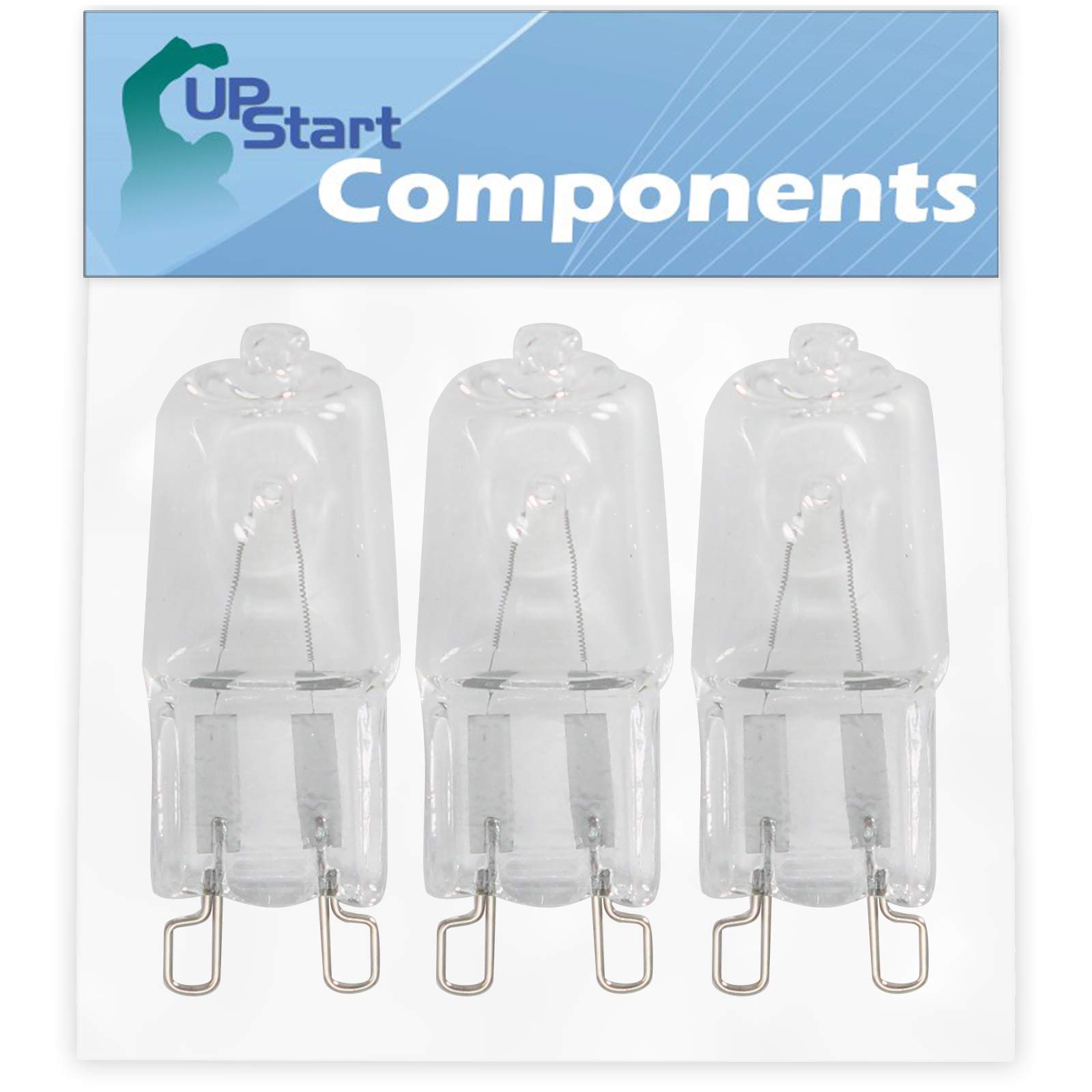 3-Pack W10709921 Microwave Light Bulb Replacement - Compatible with Jenn-Air JMV8208WP0 & W10208564 Bulbs - Perfect for Kitchen Appliance Repairs and DIY Home Maintenance