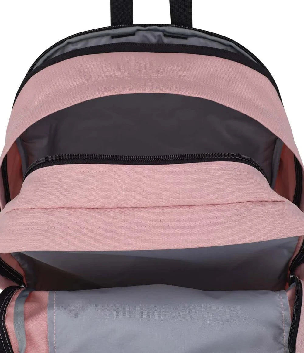 JanSport Main Campus Backpack - Misty Rose | Durable School & College Backpack for Students, Travel & Everyday Use