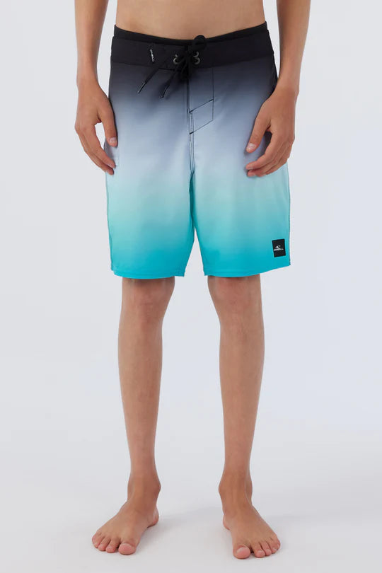 O'Neill Kids Hyperfreak Boys' Swim Trunks - Quick-Dry Swim Shorts for Boys, UPF 50+ Sun Protection - Perfect for Pool, Beach & Water Sports (Bluebird Color)