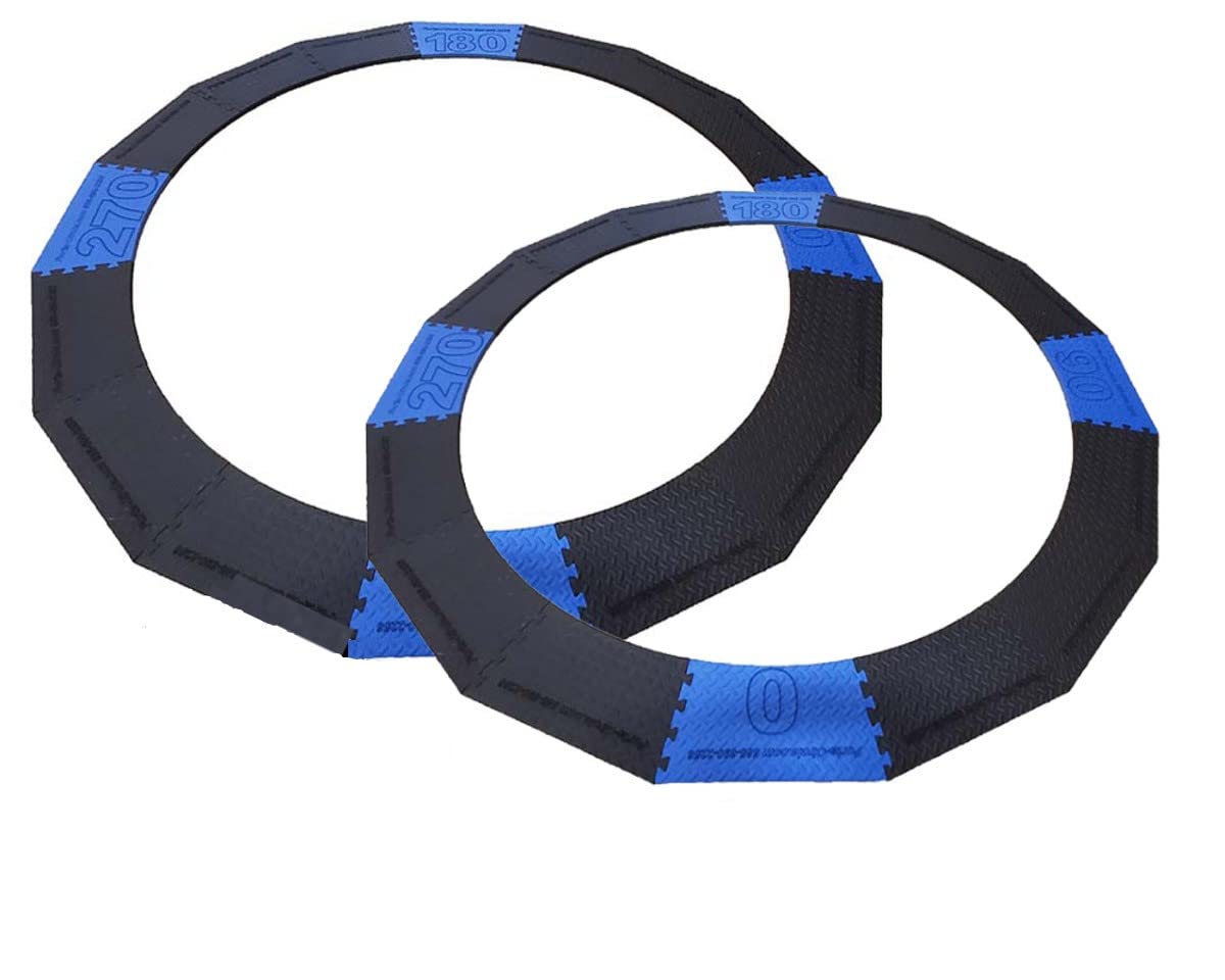 Premium Discus and Shot Put Combo Set - Track & Field Throwing Circle Equipment for Training & Competition | Perfect for Athletes, Coaches & Schools
