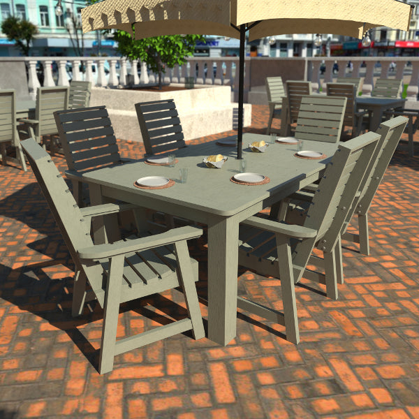 Glennville 7-Piece Dining Set - Modern Wooden Table & Chairs for Kitchen, Dining Room, Patio | Perfect for Family Meals & Entertaining Guests