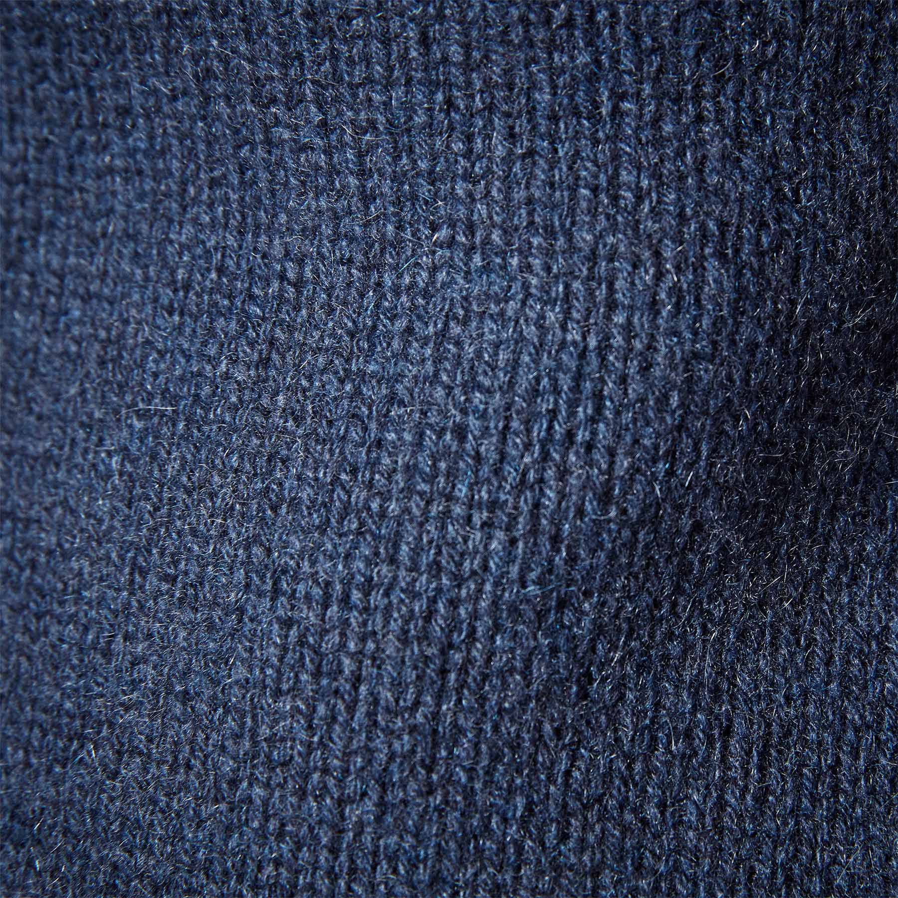 Eco-Friendly Recycled Cashmere Cardigan Sweater for Women - Soft & Warm Prussian Blue Pullover - Perfect for Fall Layering, Office Wear & Cozy Evenings