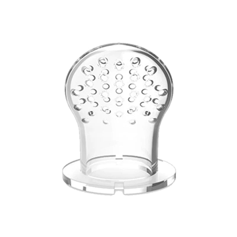 Silicone Baby Food Feeder Pouch - BPA-Free Reusable Fresh Fruit & Vegetable Feeder for Infants - Perfect for Teething, Snacking & On-the-Go Feeding