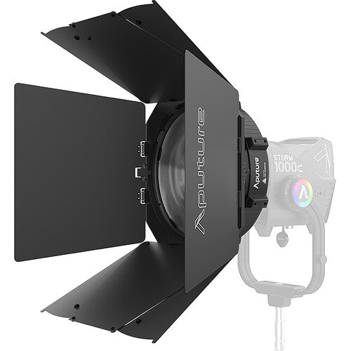 Aputure CF12 Barndoors for CF12 Fresnel Light - Professional Lighting Accessory for Studio, Photography & Video Production