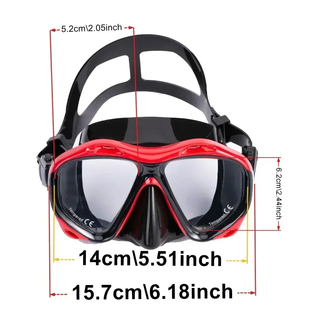 Aleefa Women's Prescription Swim Goggles - Anti-Fog Silicone Frame & Tempered Resin Lens for Hyperopia - Perfect for Swimming, Snorkeling, and Water Sports