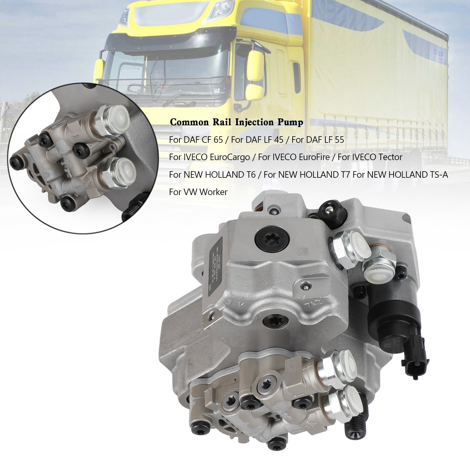 High Pressure Fuel Injection Pump for Iveco Eurocargo (0445020007 0445020175) - Reliable Replacement for Diesel Engine Performance & Efficiency