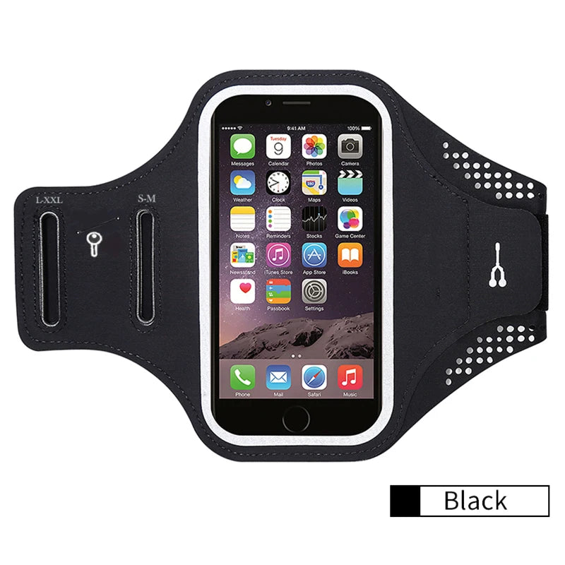 iPhone 15 Armband for Running & Outdoor Sports - Waterproof Phone Holder for Gym, Hiking, Cycling & Fitness Activities