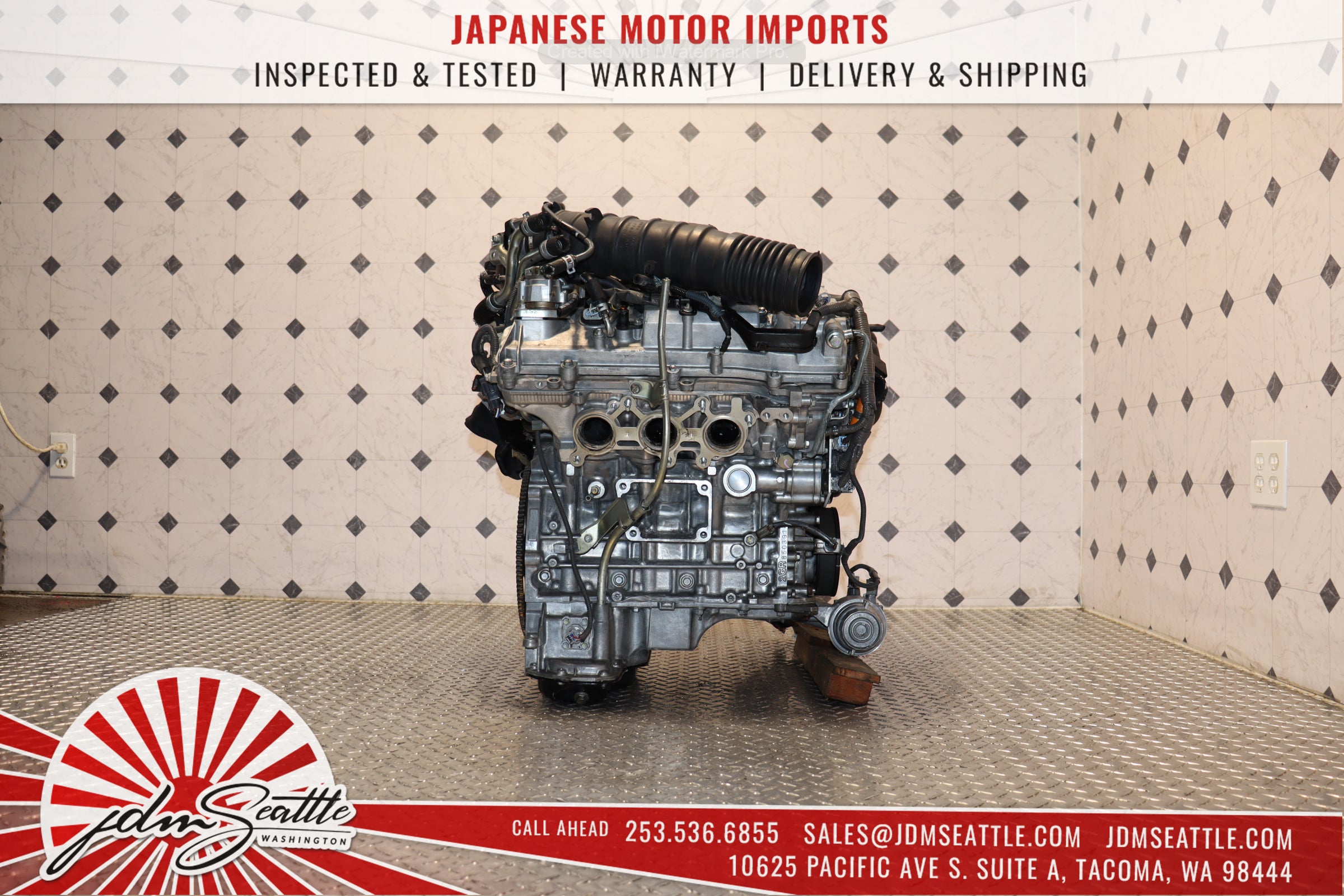 2007-2011 Lexus GS350 2GR-FSE 3.5L V6 Engine + ECU - JDM RWD Motor Replacement for Lexus GS350, IS350, Toyota Avalon - Perfect for Engine Swap & Performance Upgrades