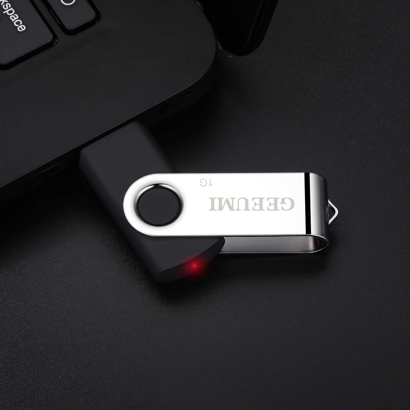 Wholesale 50 Pack GEEUMI USB Flash Drive 2.0 - 1GB Thumb Drive, Memory Stick for Data Storage, Portable Jump Drive with Keychain - Perfect for Office, School, Business Promotions & Bulk Data Transfer