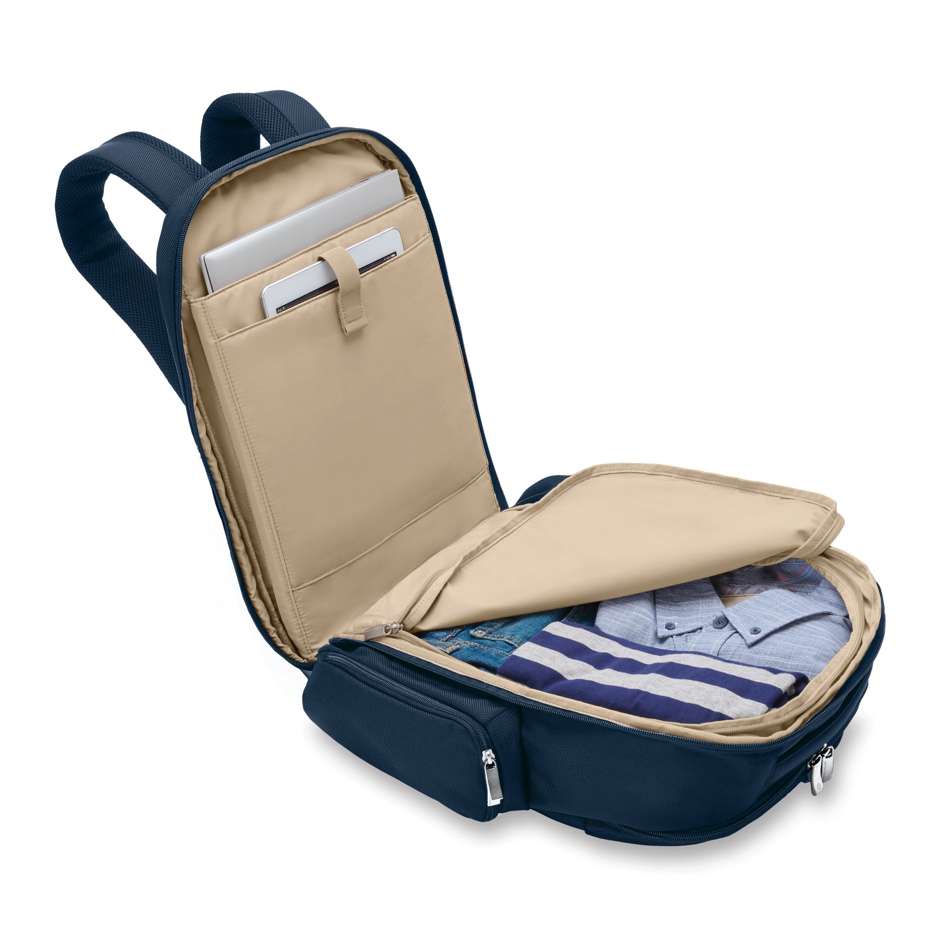 Briggs & Riley Baseline Traveler Backpack - Durable Laptop Backpack for Business & Travel - Perfect for Commuting, Work & Airplane Carry-On