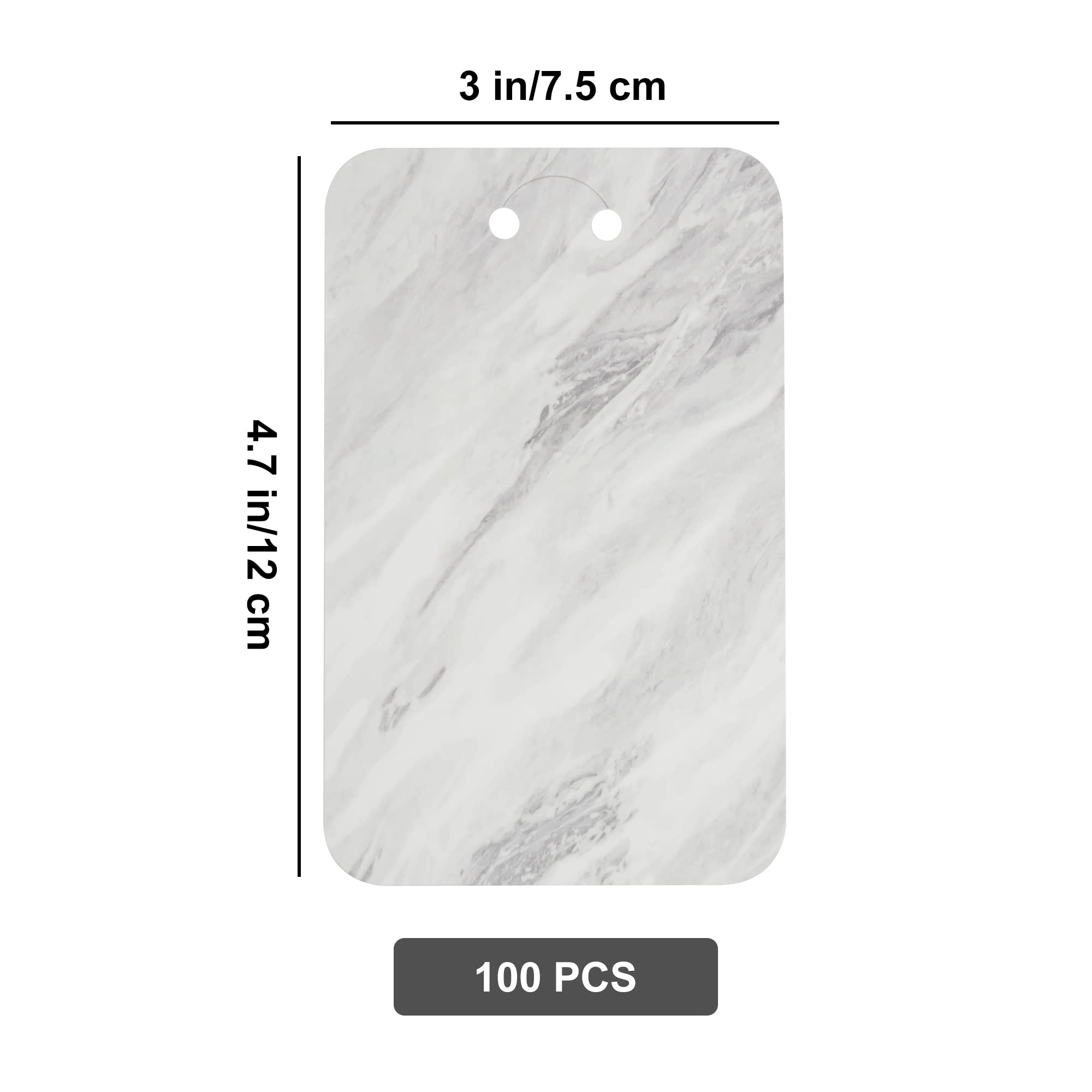 100 Pcs Keychain Display Cards with Self-Sealing Bags - 3