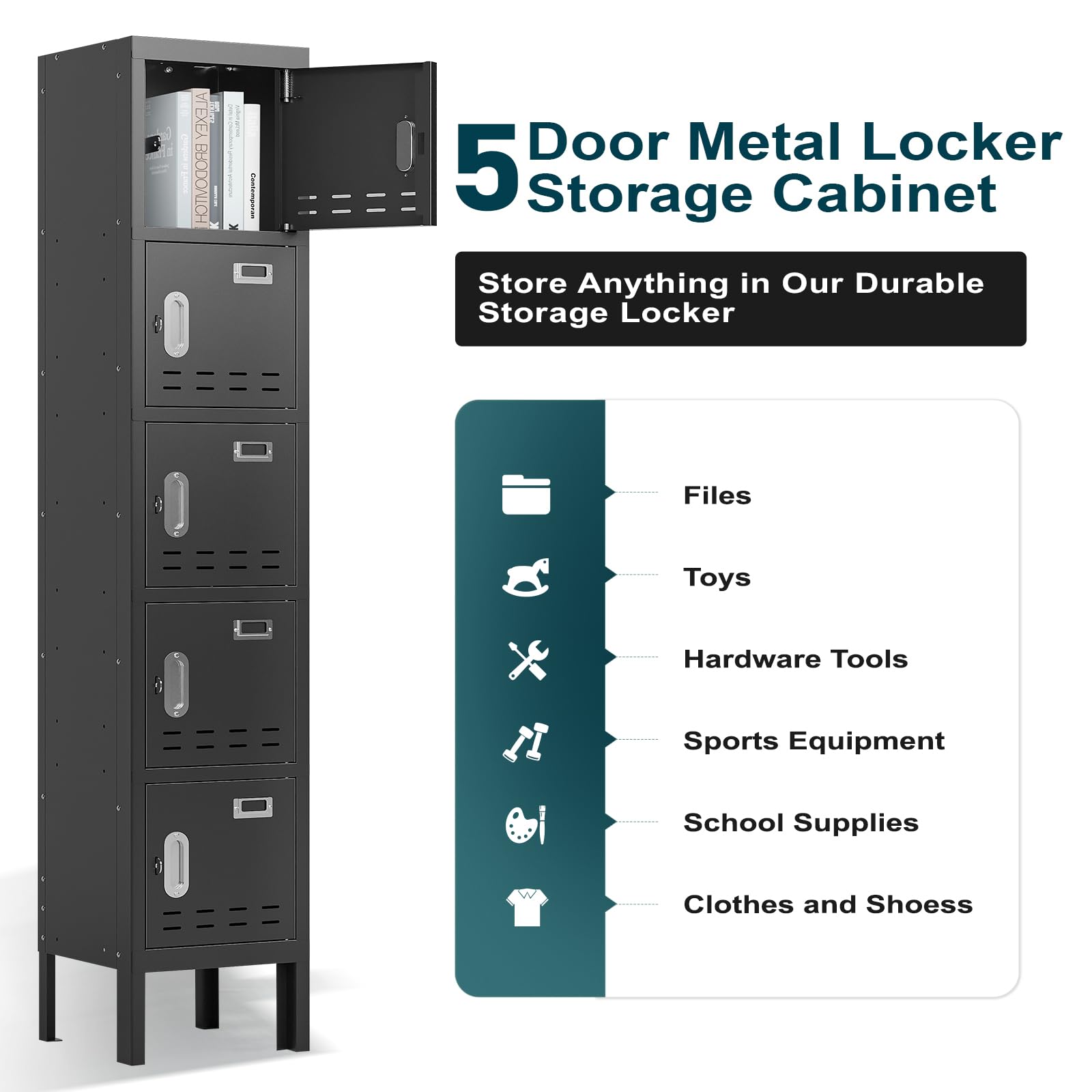 Heavy Duty Metal Locker - 66