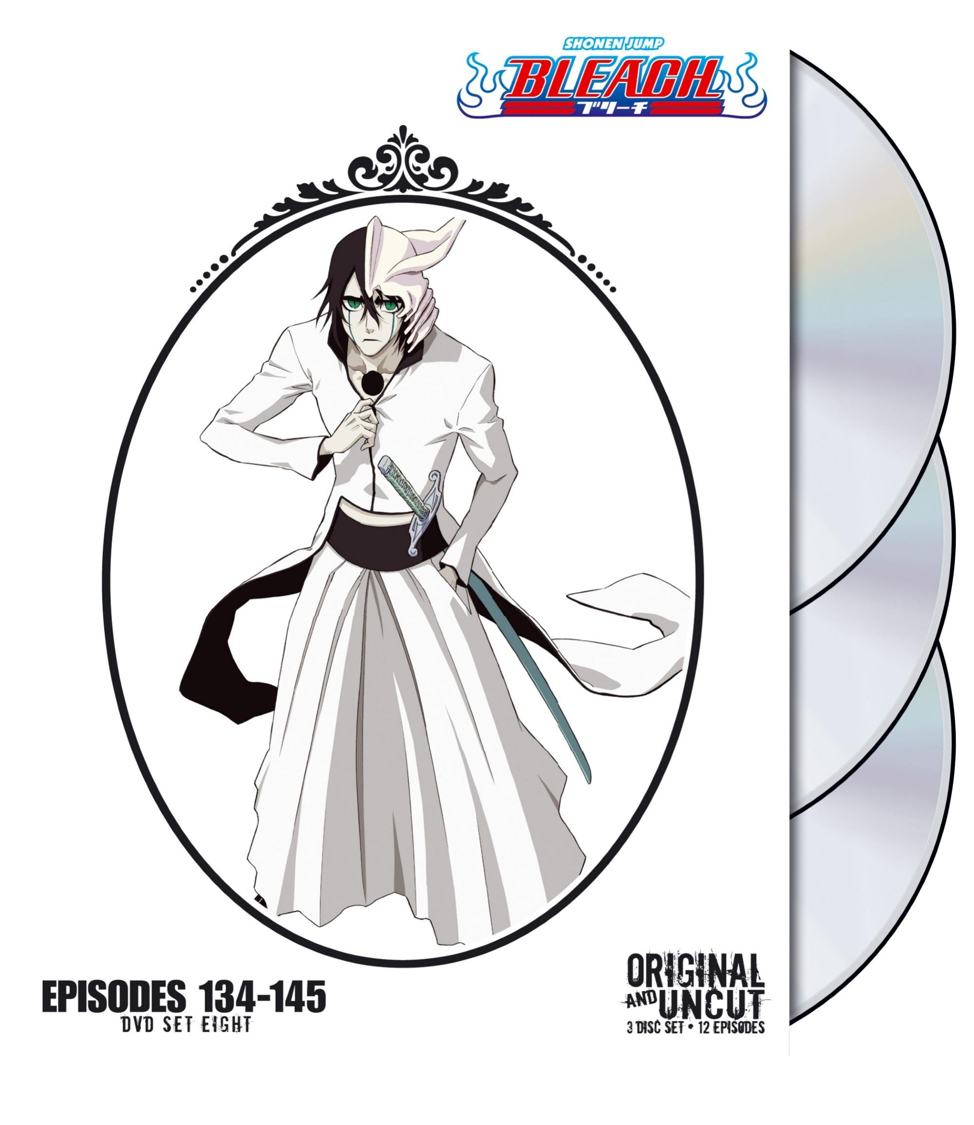 Bleach Uncut: Complete Box Set 8 - Anime DVD Collection | Perfect for Fans & Collectors | Great for Binge-Watching & Gift Giving