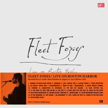 Fleet Foxes Live on Boston Harbor - Limited Edition RSD 24 Triple Vinyl LP Record - Perfect for Vinyl Collectors & Music Lovers - Ideal for Home Listening, Gifts & Special Occasions