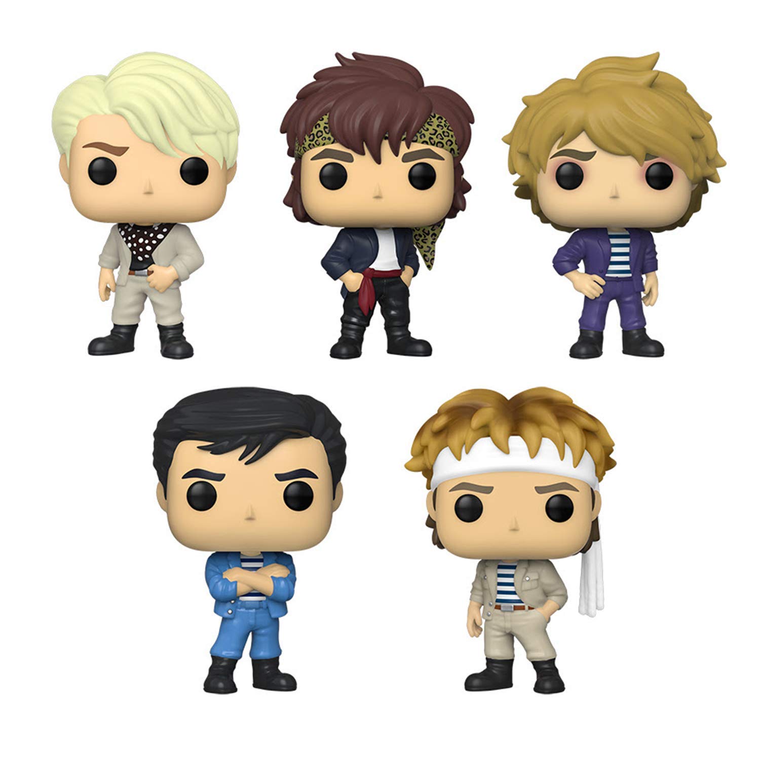 Funko Pop! Rocks Duran Duran 5-Piece Band Set - Andy Taylor, John Taylor, Nick Rhodes, Roger Taylor & Simon Le Bon - Collectible Vinyl Figures for Music Fans & Pop Culture Enthusiasts - Perfect for Display, Gifts & Memorabilia Collections