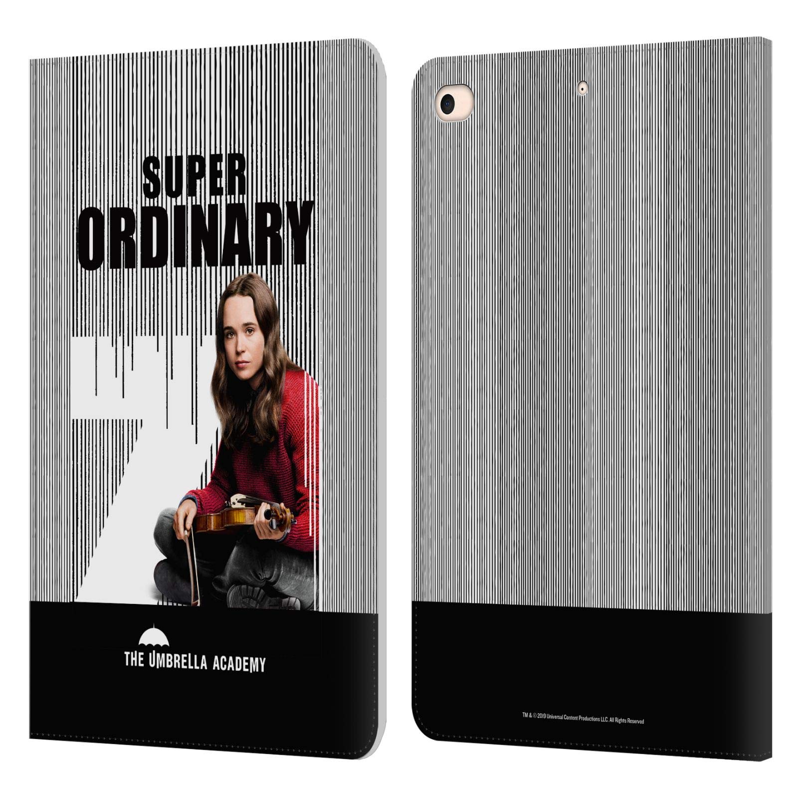 Head Case Designs The Umbrella Academy Vanya Leather Book Wallet Case for Apple iPad Mini (2019) – Officially Licensed Poster 2 Design, Perfect for Home, Office, and Travel Use
