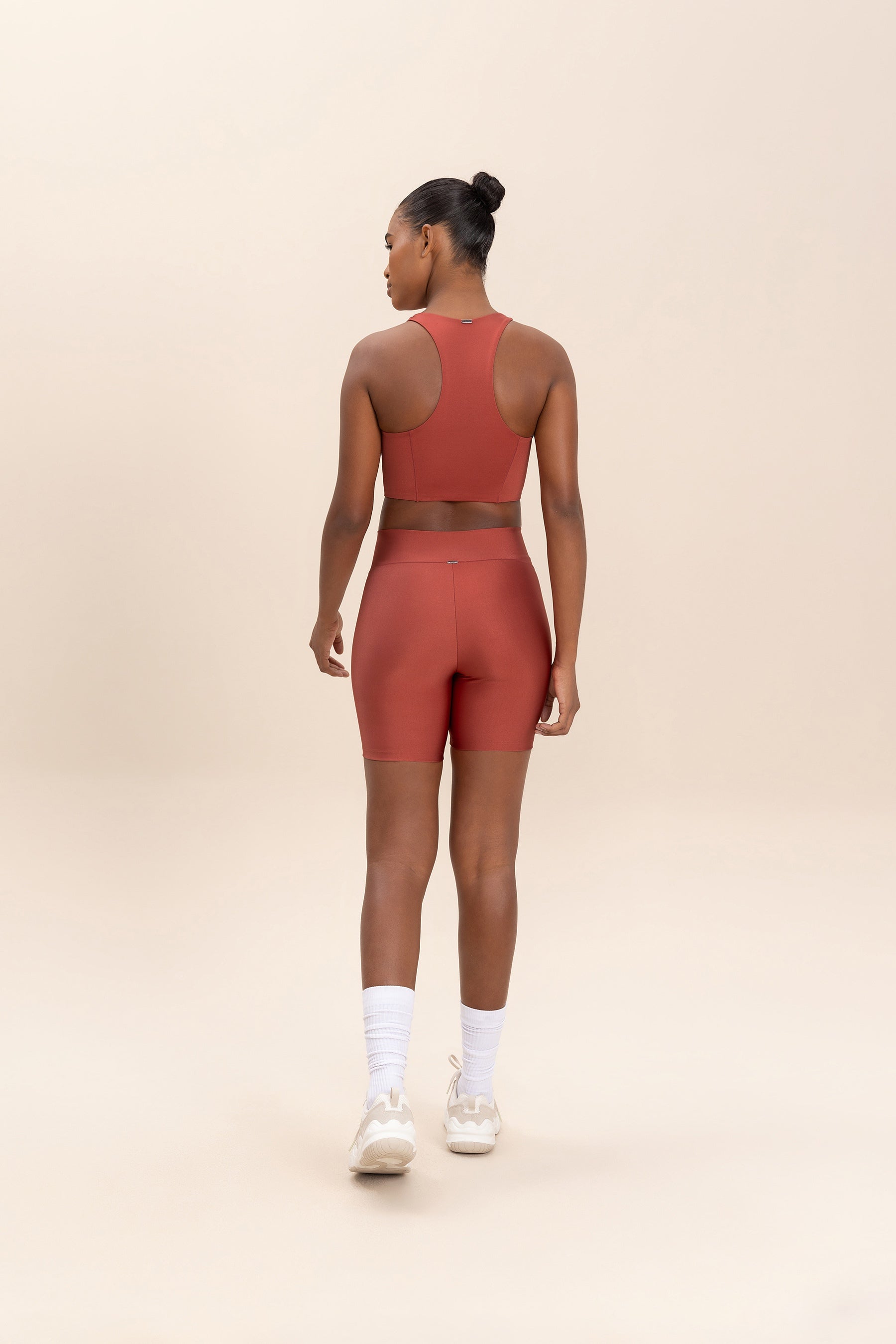Premium Neoprene Shine Long Shorts for Men & Women - High Waist Workout, Yoga, and Swim Shorts - Perfect for Gym, Beach, and Water Sports