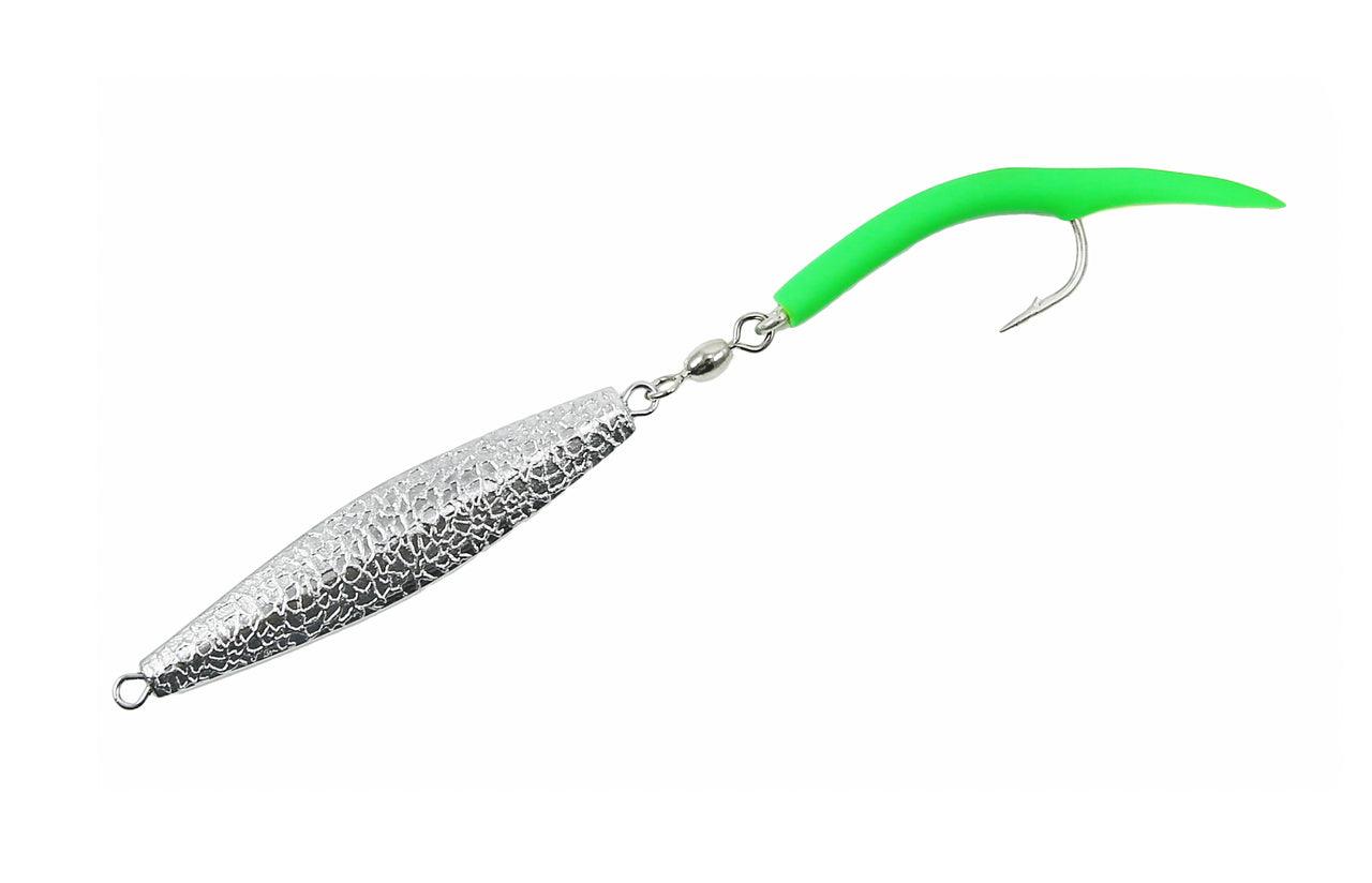 Jigging World Diamond Jigs with Tail - Premium Saltwater Fishing Lures for Tuna, Mahi Mahi & Grouper - Ideal for Deep Sea Fishing & Offshore Angling Adventures