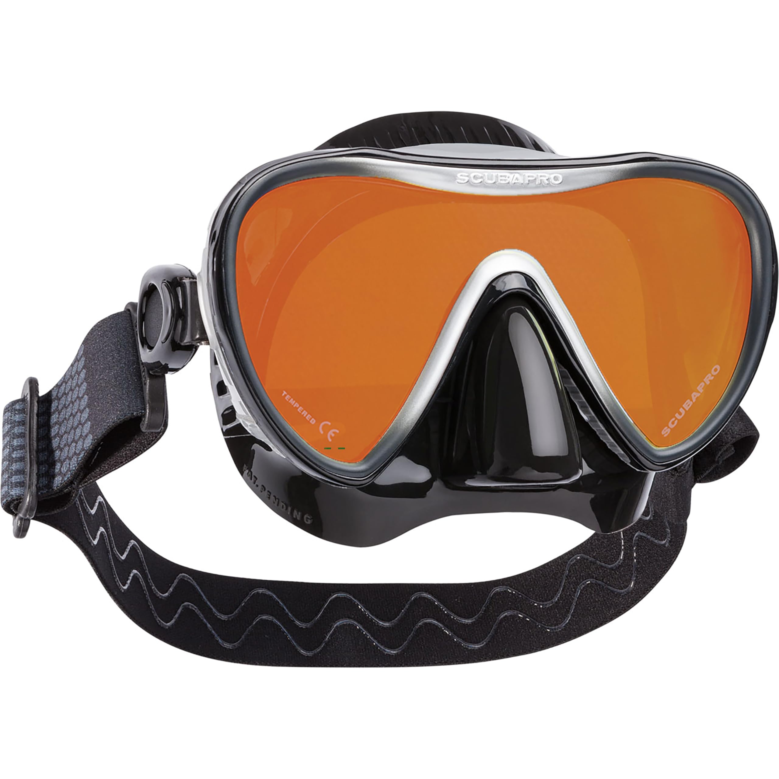 Scubapro Synergy 2 Dive Mask with Comfort Strap - Premium Snorkeling & Scuba Diving Gear for Clear Underwater Vision | Perfect for Ocean Exploration, Coral Reef Viewing, and Water Sports Adventures